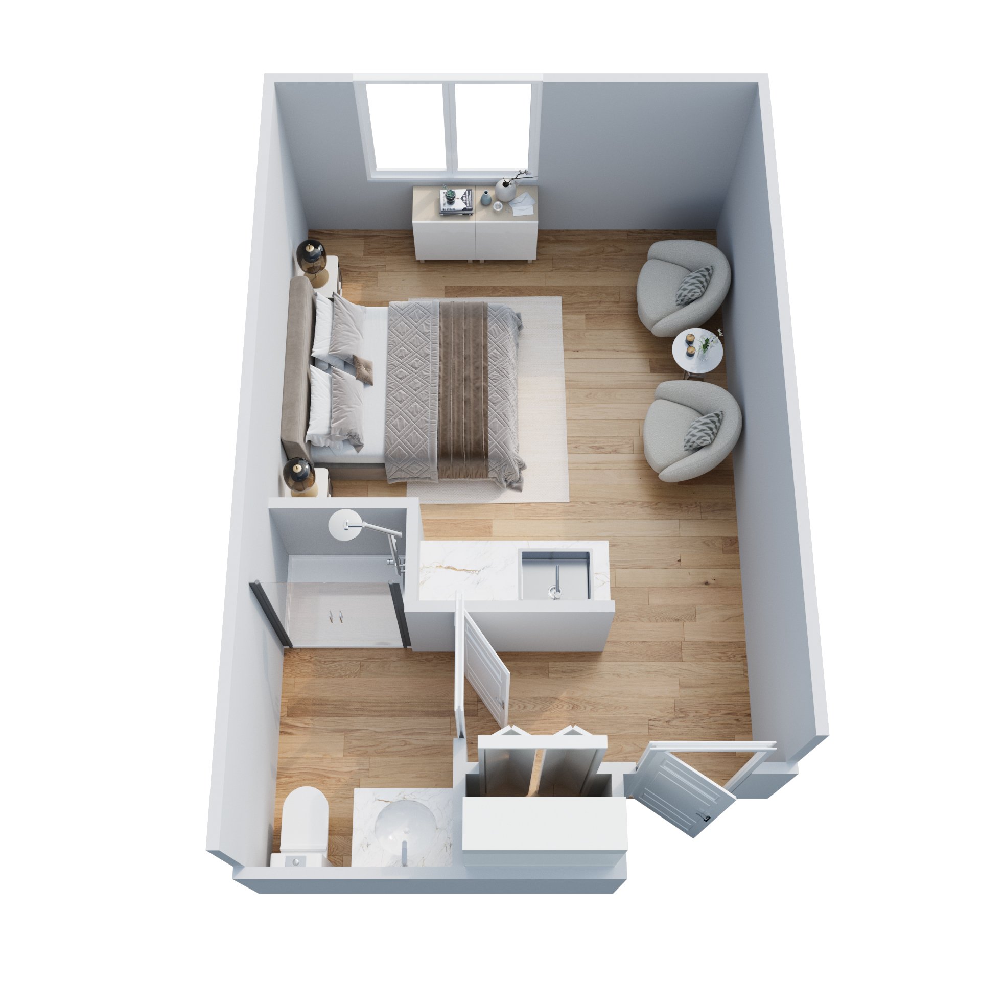 The Linden floor plan