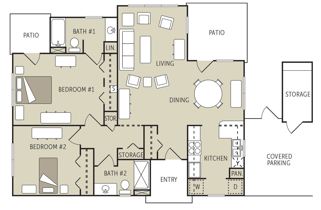 The Sycamore floor plan